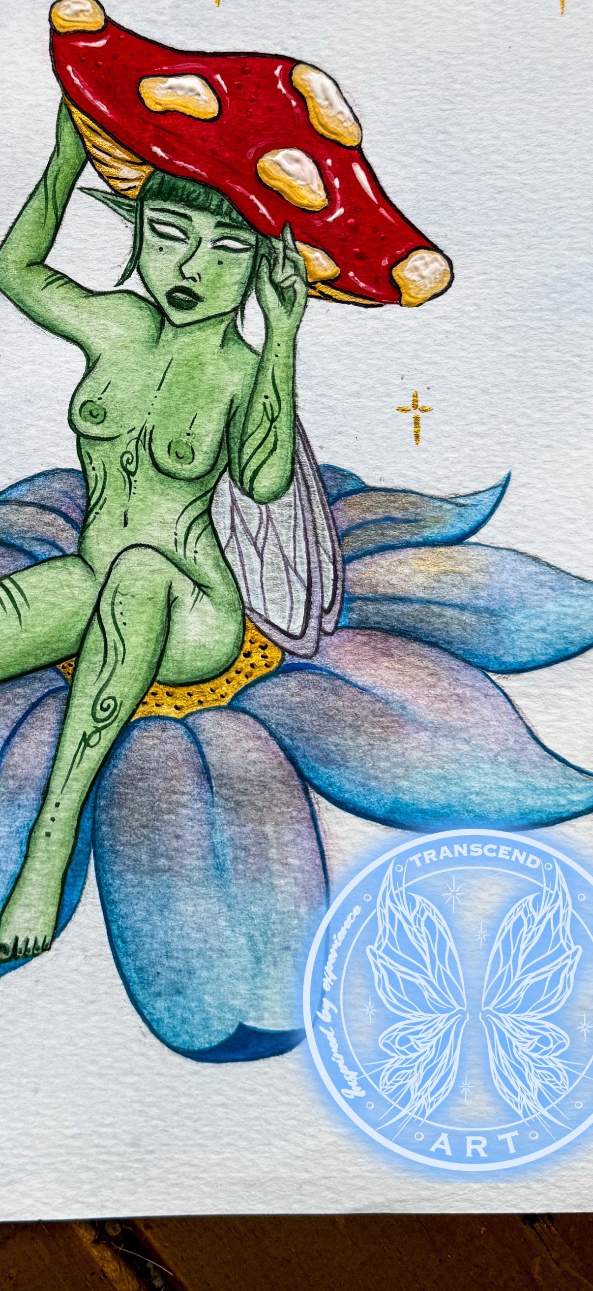 Green Mushy Girl
