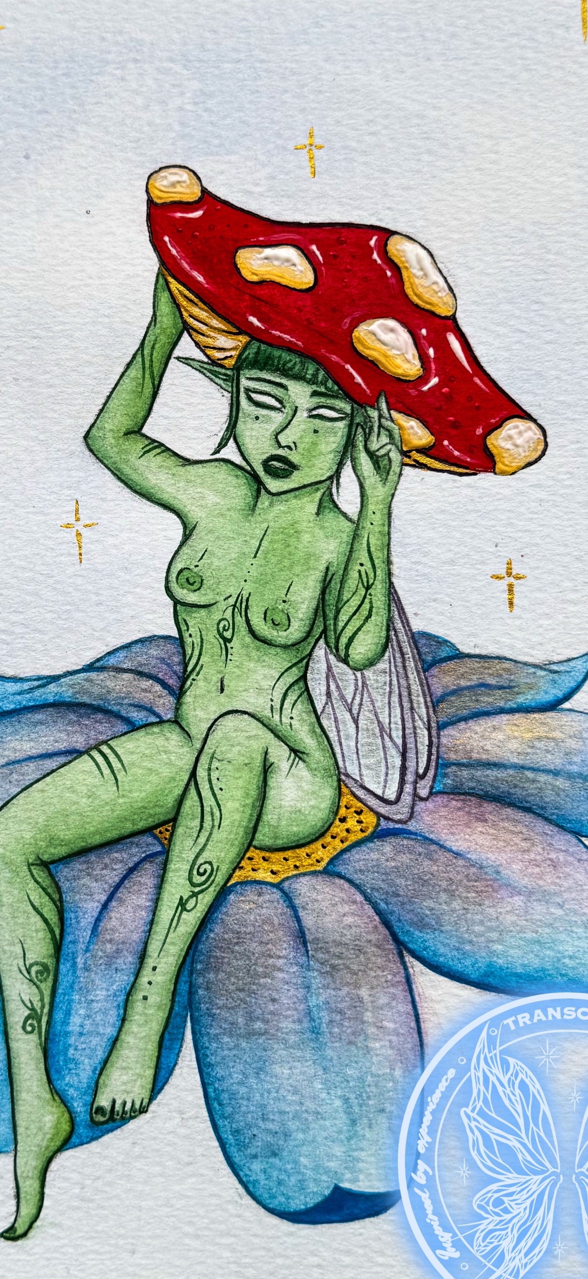 Green Mushy Girl