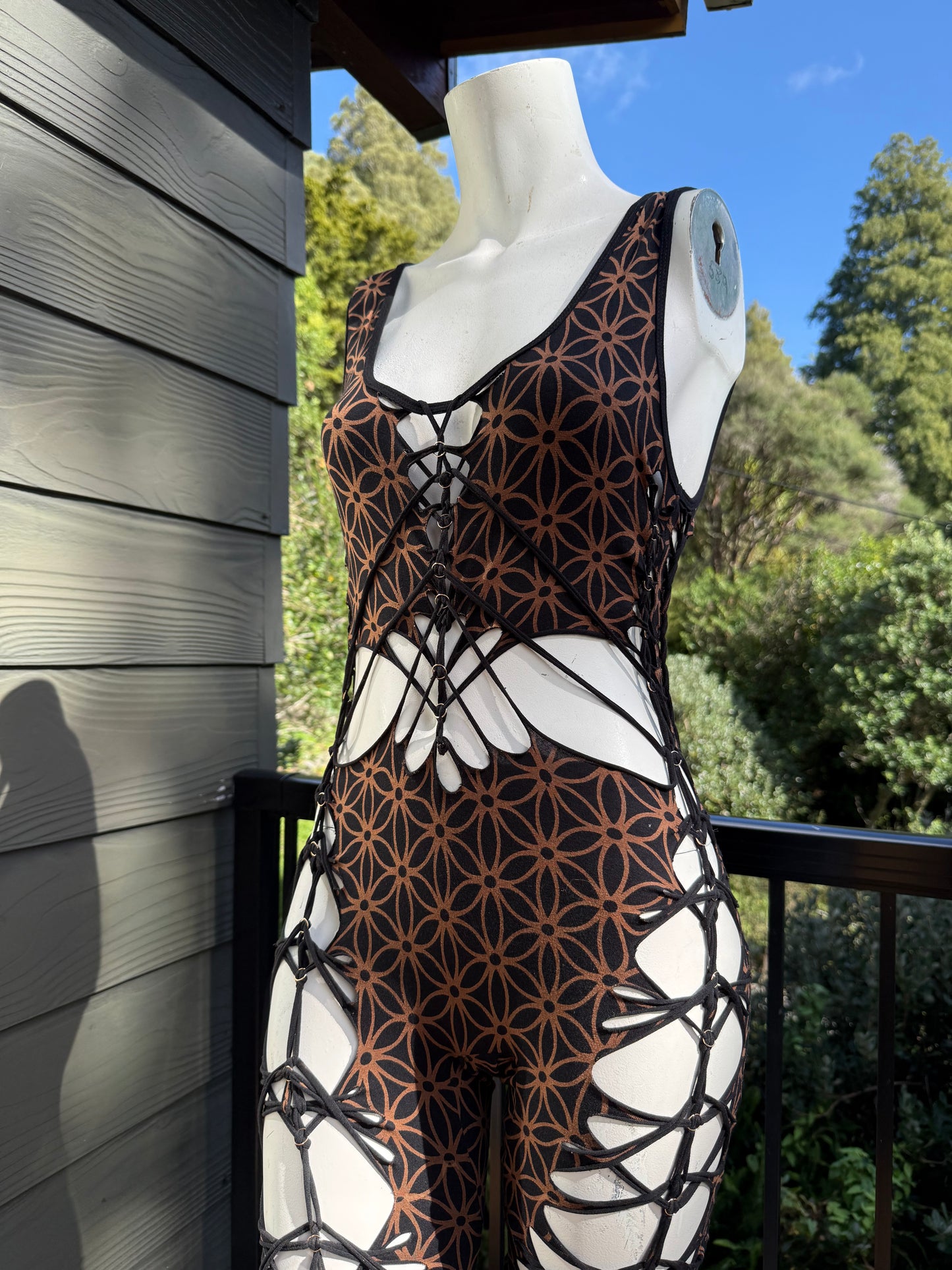 Flower of Life Black