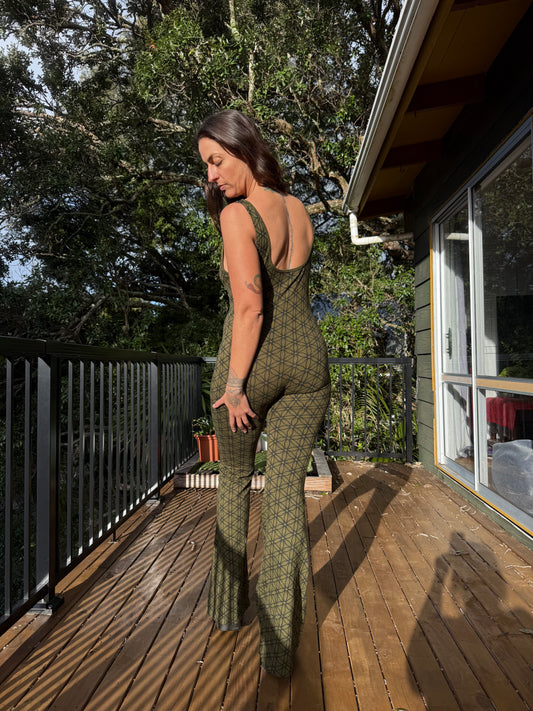 Flower of Life - Green, Uncut