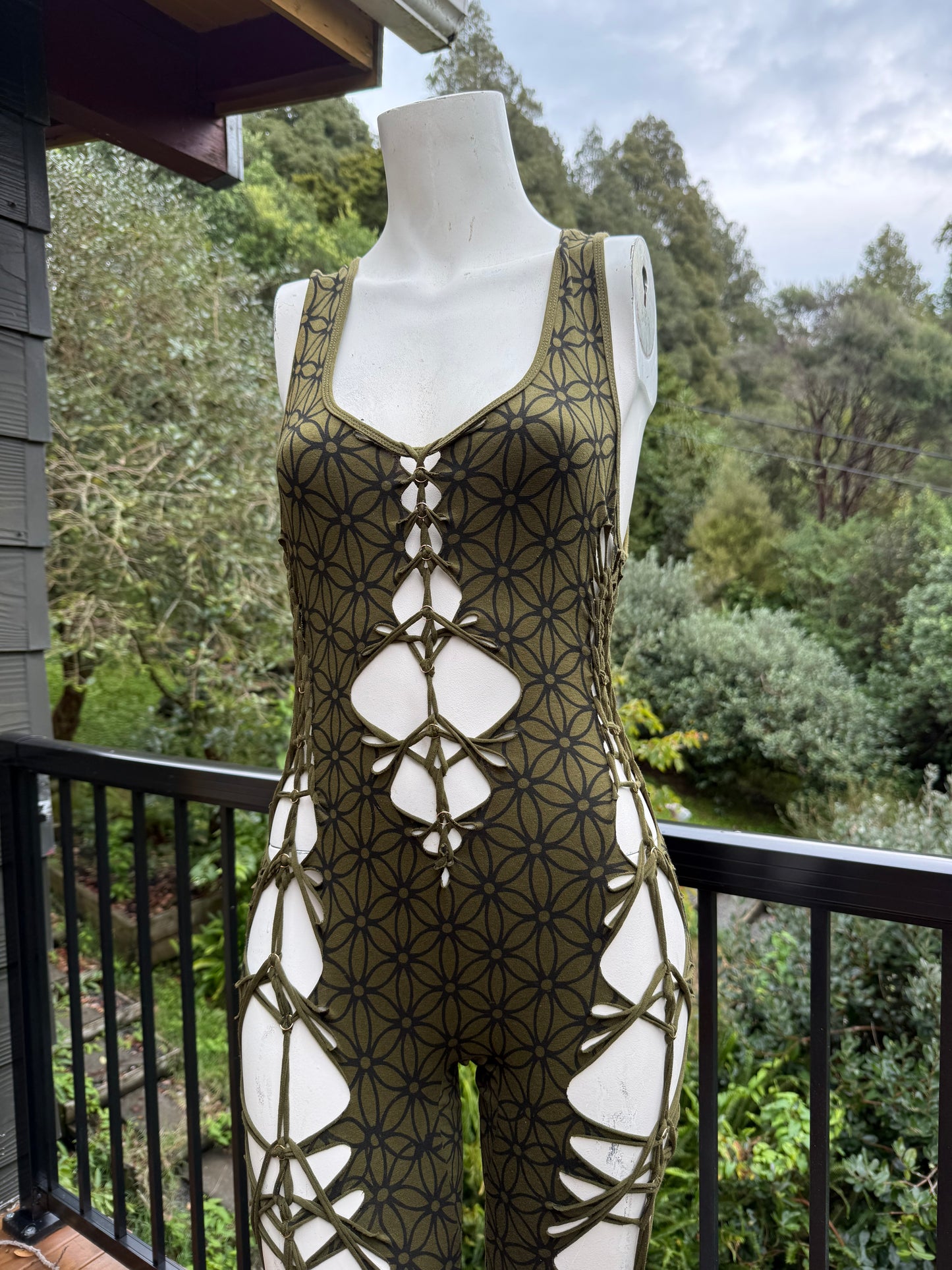 Flower of Life Green