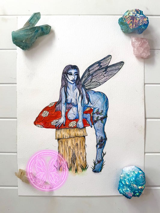 Blue Mushy Girl
