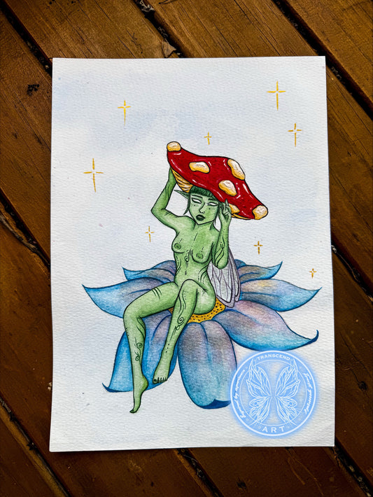 Green Mushy Girl